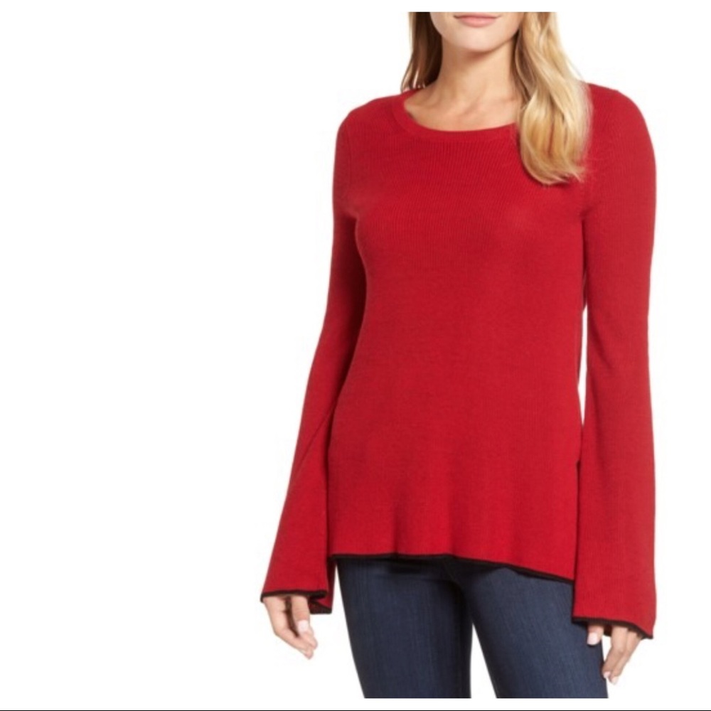 NWT Vince Camuto Bell Sleeve Sweater
